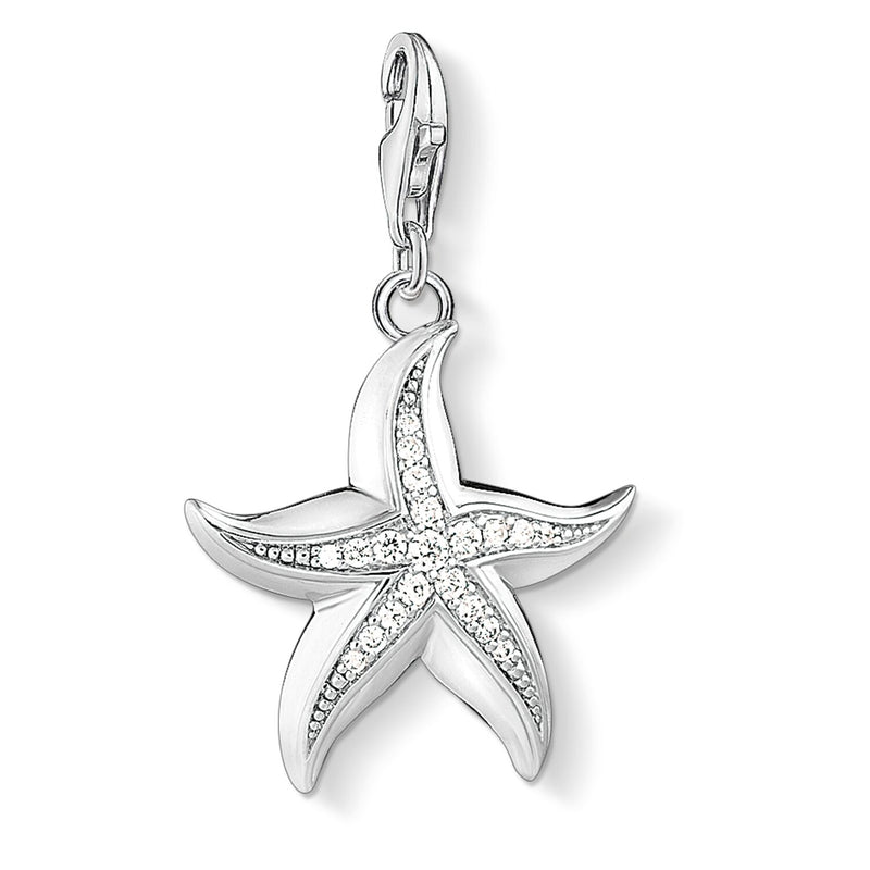 Thomas Sabo Large Silver Starfish Charm 1528-051-14