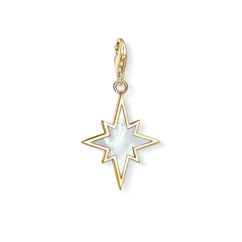 Thomas Sabo Charm Pendant Star Mother-of-Pearl 1539-429-14