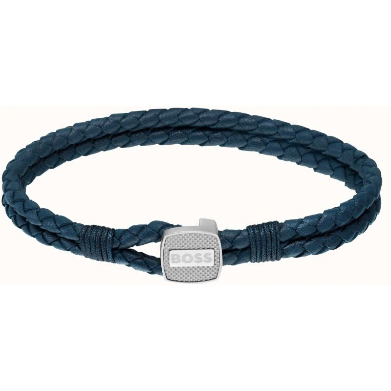 Hugo Boss Blue Leather bracelet 1580293