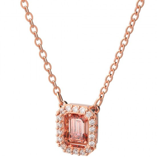 Swarovski Millenia necklace Octagon cut Pink Stone RGP 5614933