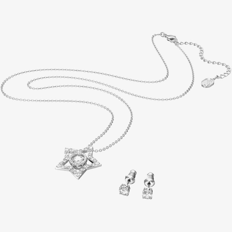 Swarovski Star Necklace and Earrings Set 5622729