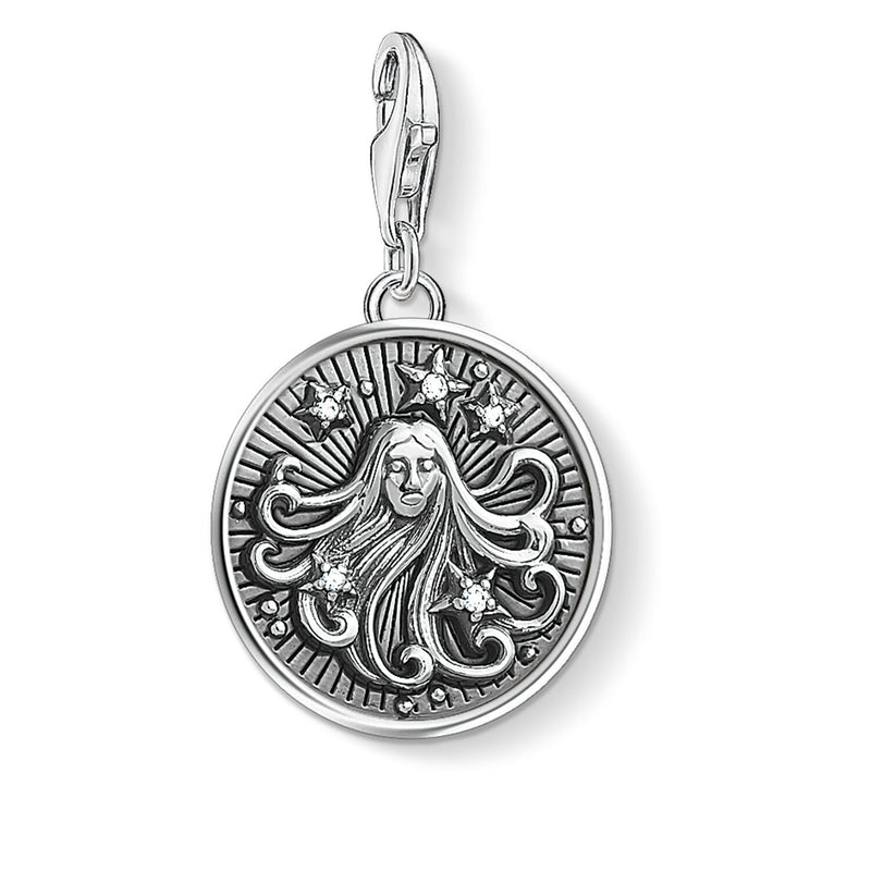 Thomas Sabo Silver Cubic Zirconia Virgo Charm 1645-643-21