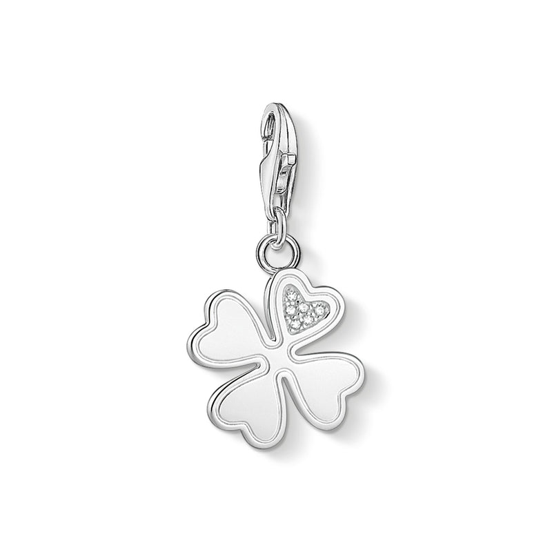 THOMAS SABO CHARM PENDANT CLOVERLEAF SILVER 1733-051-14