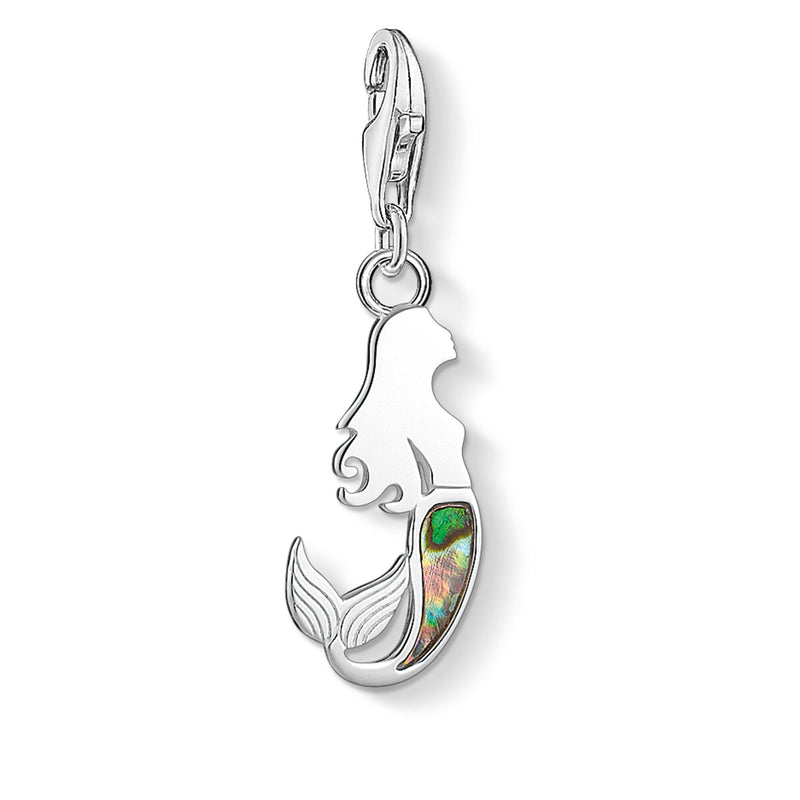 Thomas Sabo Sterling Silver Mermaid Charm 1769-509-7