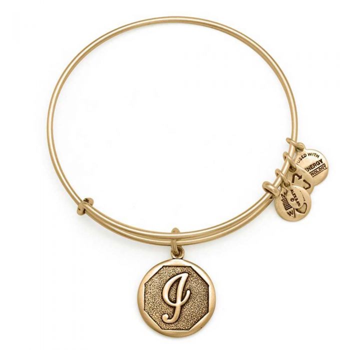 ALEX AND ANI Initial 'I' Charm Bangle A13EB14IG
