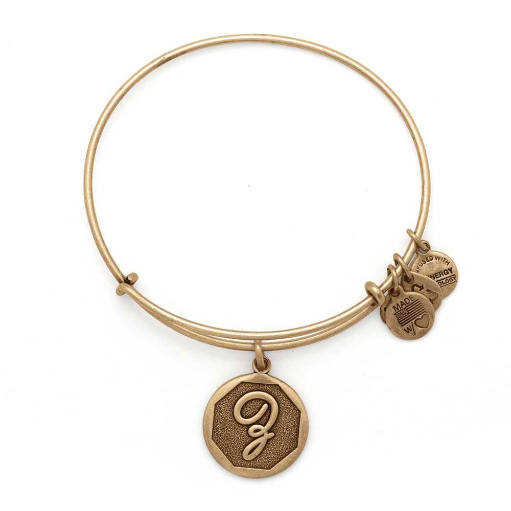 ALEX AND ANI Initial 'Z' Charm Bangle A13EB14ZG
