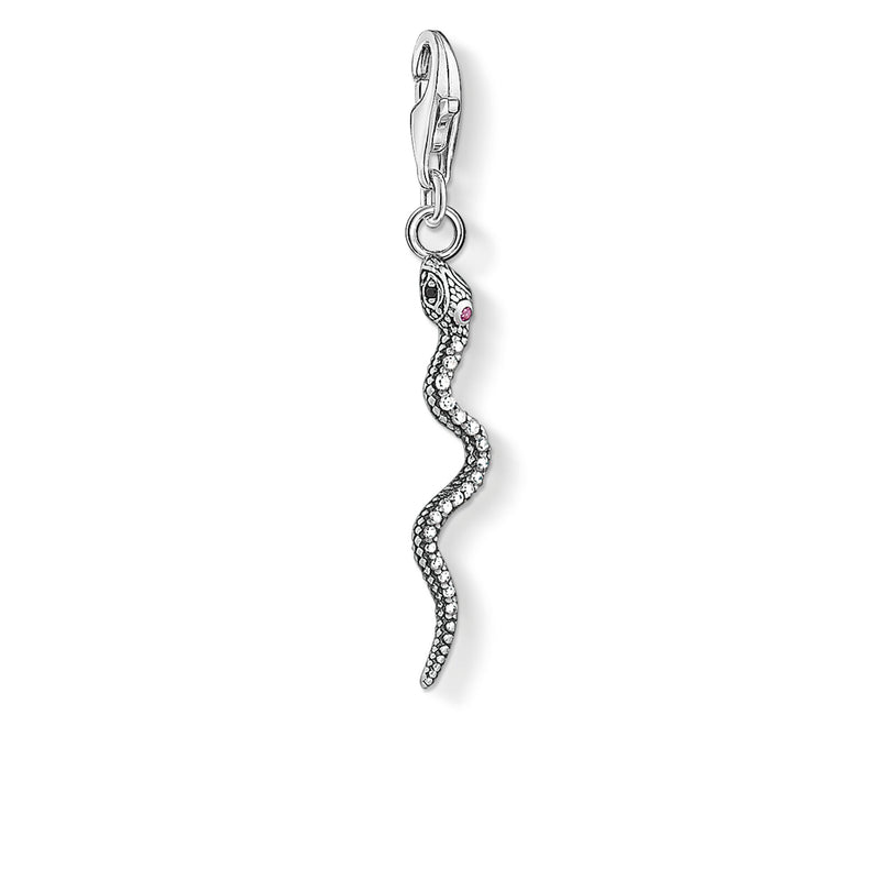 Thomas Sabo Silver Snake Charm 1805-640-7