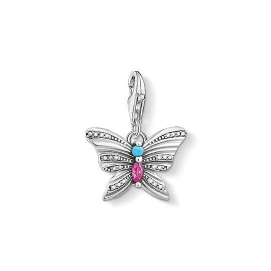 Thomas Sabo Silver Butterfly Charm 1831-342-7