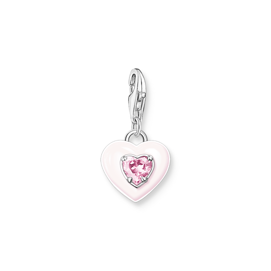 Thomas Sabo Pink Heart Charm 1915-041-9