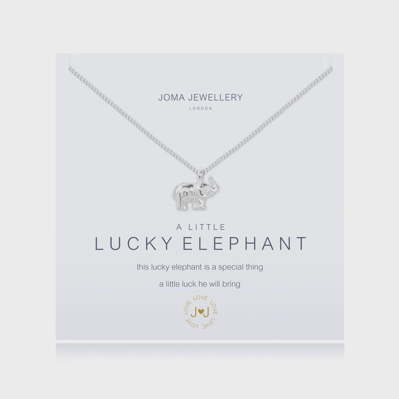 Joma Jewellery A Little 'Lucky Elephant' Necklace 1955