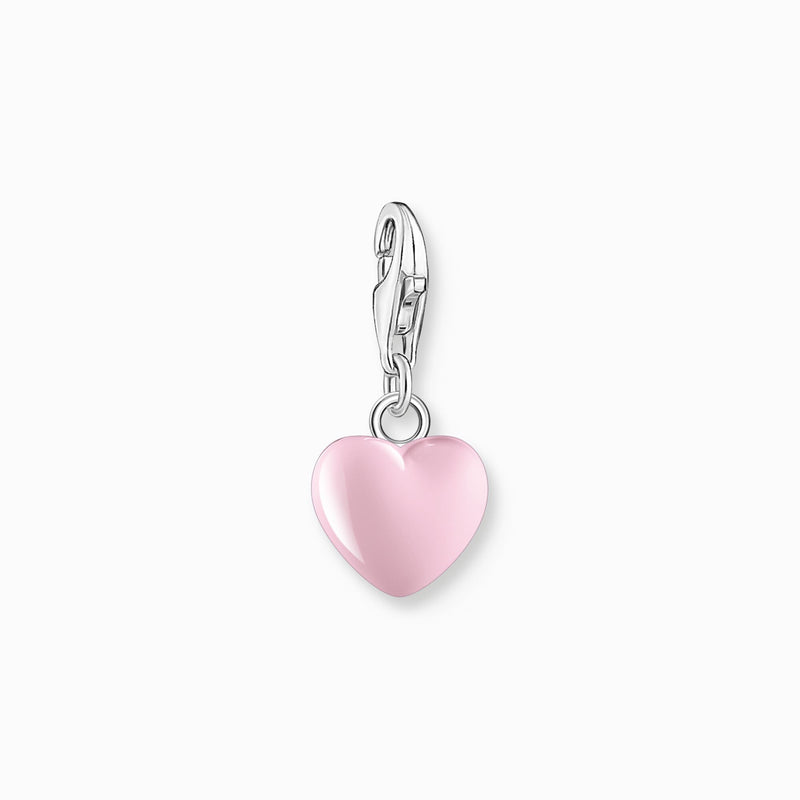 Thomas Sabo Charm pendant pink heart silver 1993-007-9