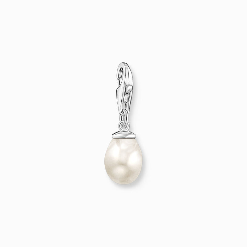 Thomas Sabo Charm pendant white pearl silver 1997-082-14