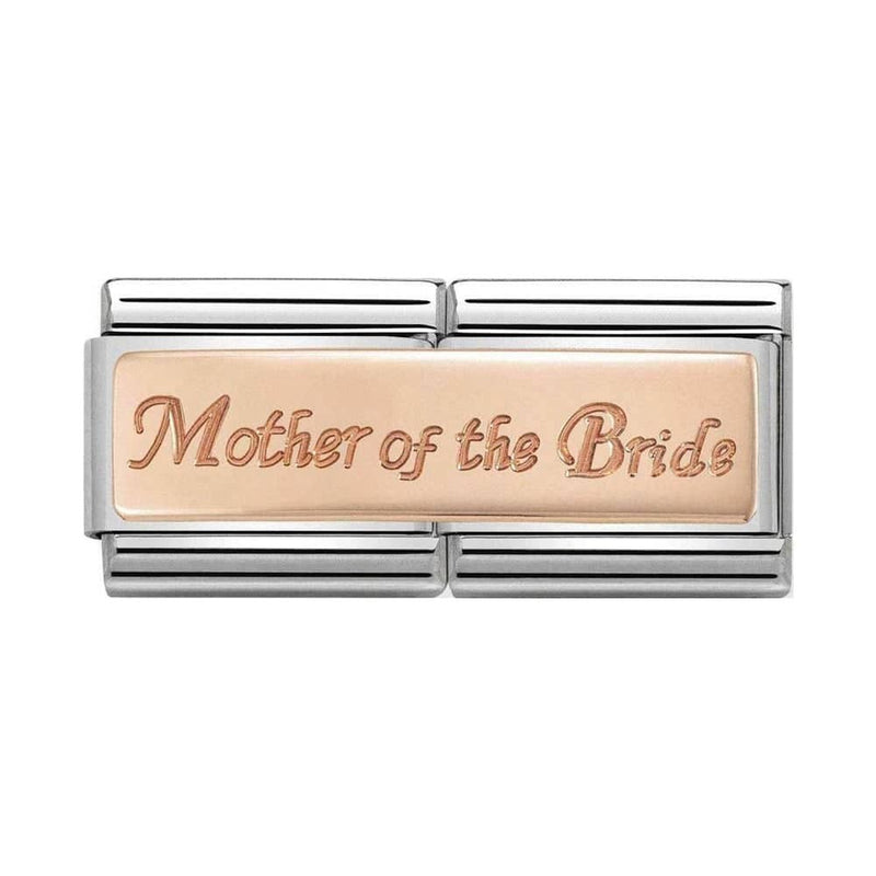 Nomination Double Mother of the Bride Charm 430710-07