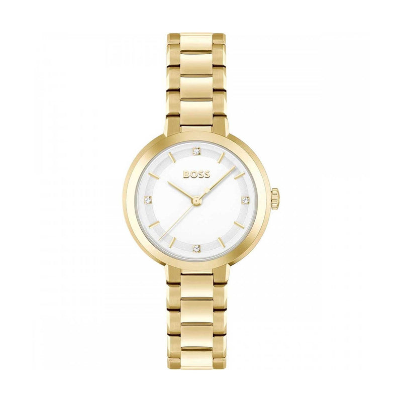 BOSS Ladies Sena Gold Tone Watch 1502758