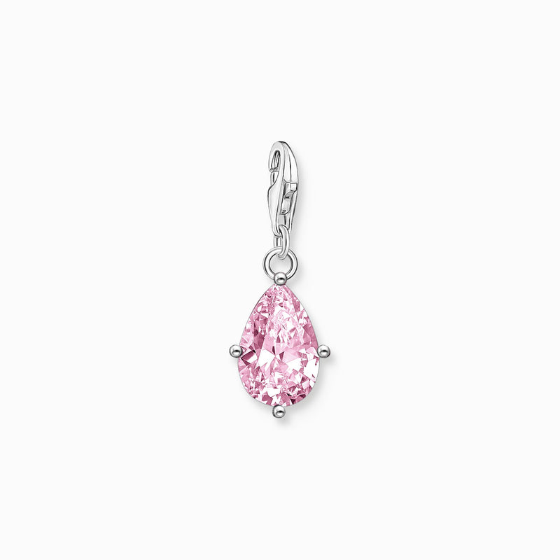 Thomas Sabo Charm pendant pink drop silver 2031-051-9