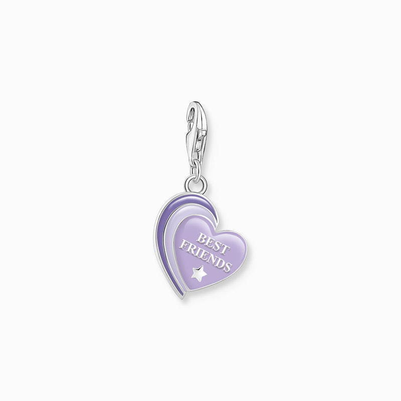 Thomas Sabo Best Friends Violet Glow in the Dark Charm 2046-664-13