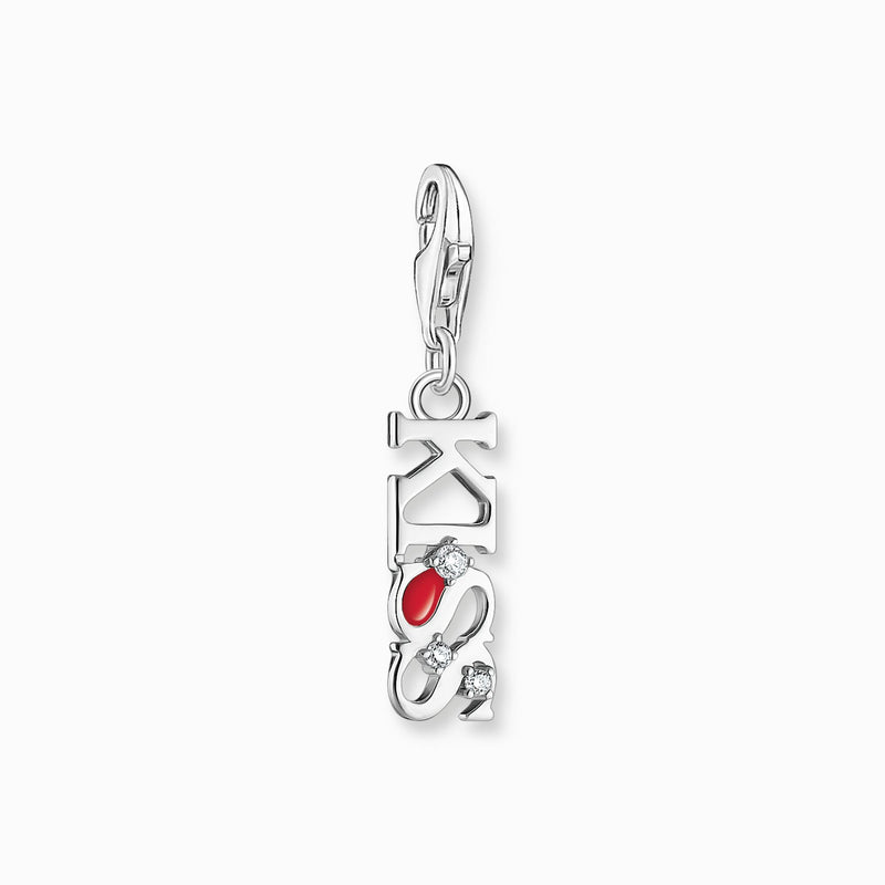 Thomas Sabo Silver Kiss Charm 2066-041-10