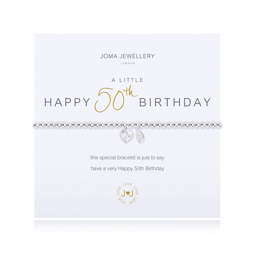 Joma Jewellery A Little 50th Bracelet 2074