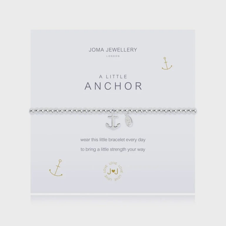 Joma Jewellery A Little Anchor Bracelet 2076