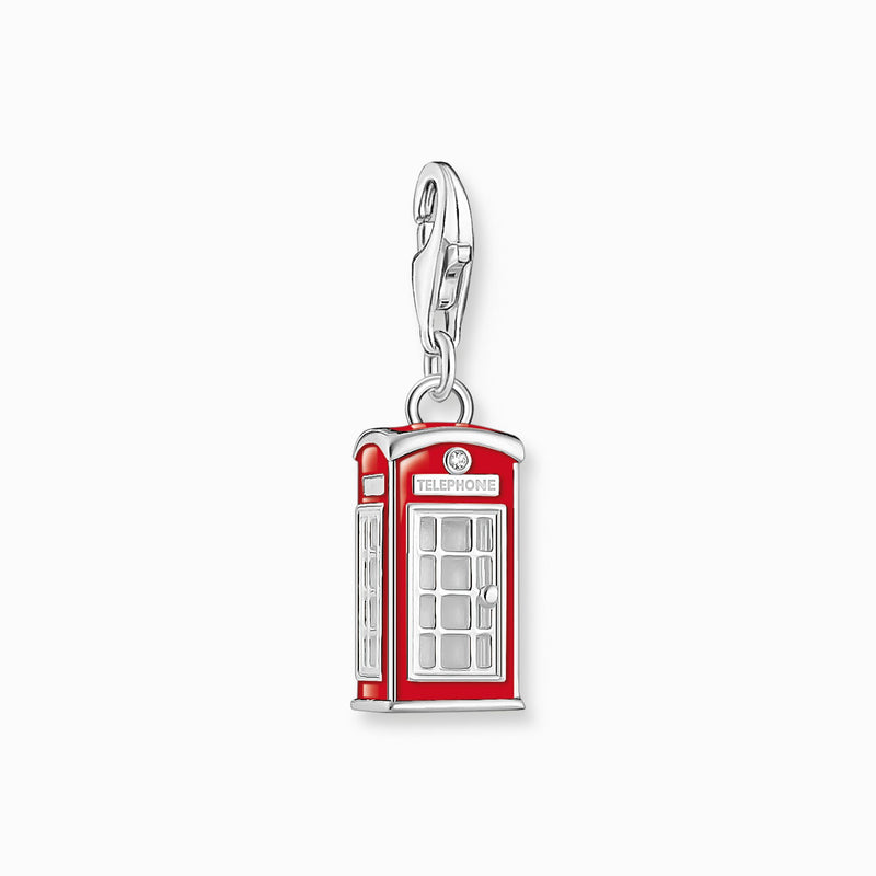 Thomas Sabo Red Telephone Box Charm 2120-041-10