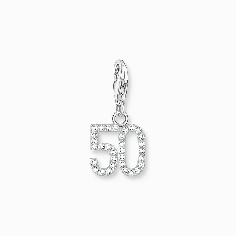 Thomas Sabo Silver CZ 50 Charm 2138-051-21