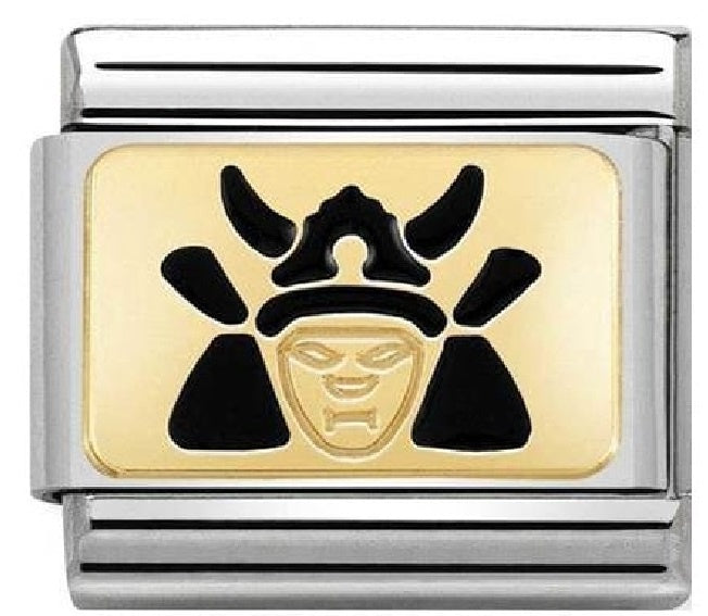 Nomination Enamel Gold Samurai Charm 030287-12