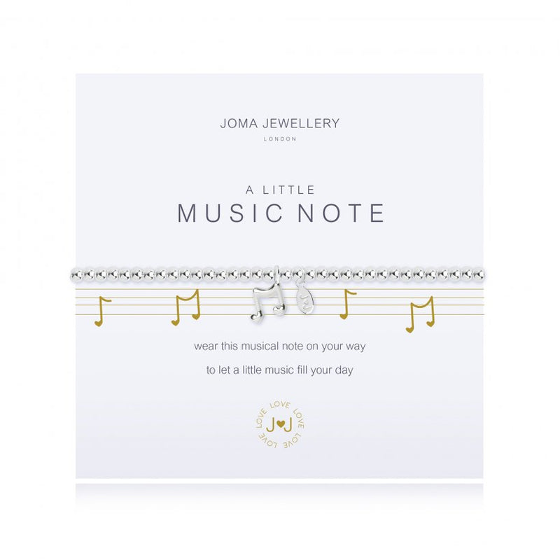 Joma Jewellery A Little Music Note Bracelet 2271