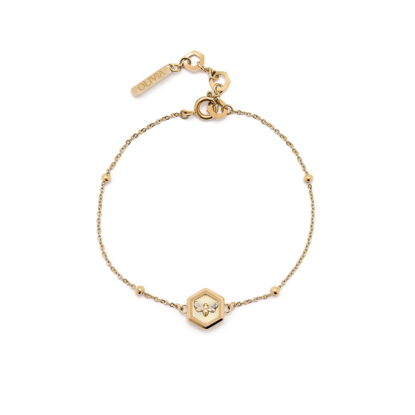 Olivia Burton Signature Minima Bee Gold Bracelet 24100100