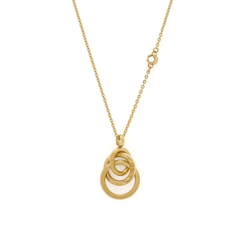 Olivia Burton Classic Encircle Gold Plated Pendant Necklace 24100177