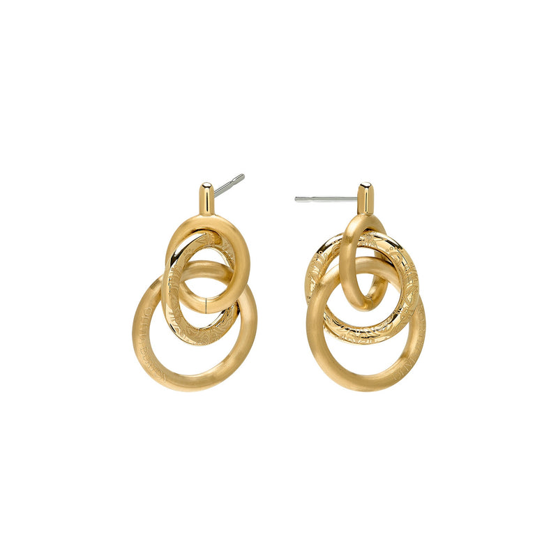 Olivia Burton Classic Encircle Gold Plated Earrings 24100179
