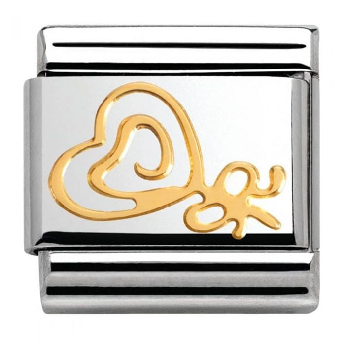 NOMINATION CLASSIC Gold Madame Monsieur Lollipop Charm 030162/06