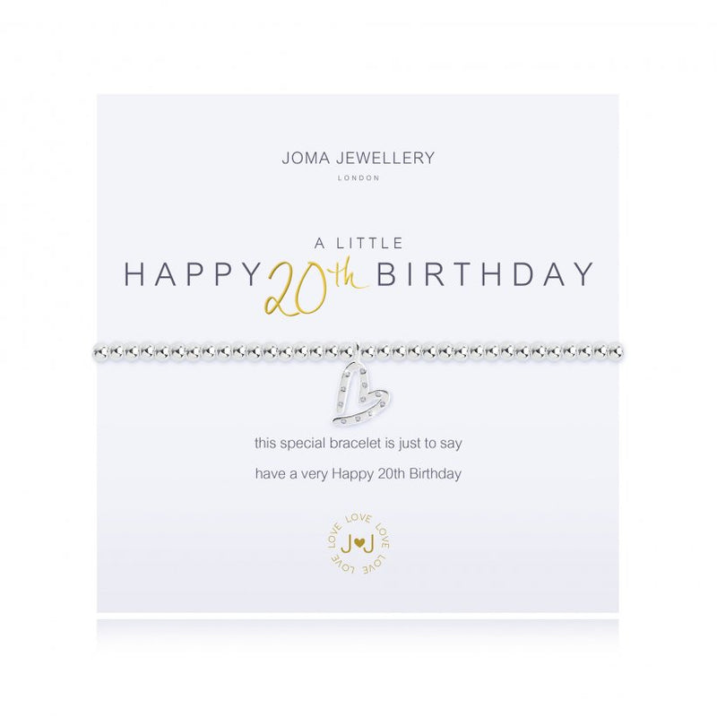 Joma Jewellery A Little 20th Birthday Bracelet 2671