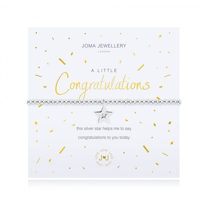 Joma Jewellery A Little Congratulations Bracelet 2699