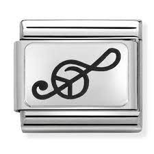 NOMINATION Charm Treble Clef 330109-04