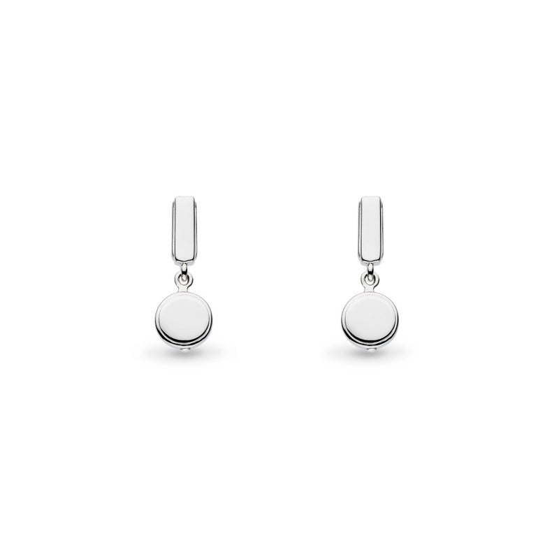 Kit Heath Revival Eclipse Bar & Disc Stud Drop Earrings 60421RP