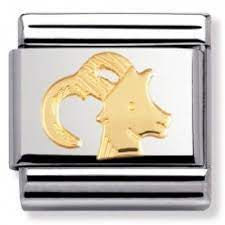 NOMINATION Gold Capricorn Charm 030104-10