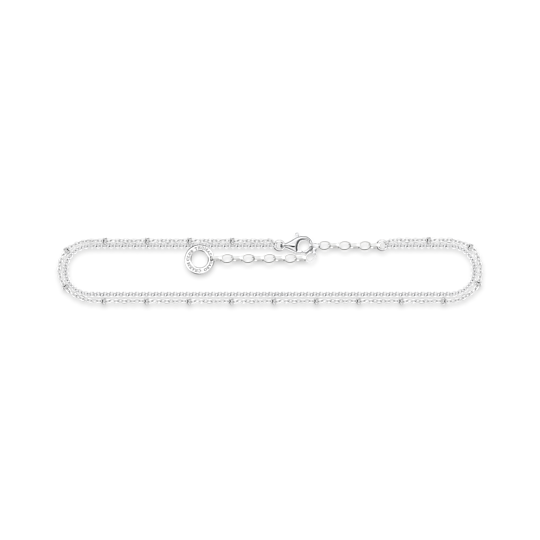 Thomas Sabo Double Chain Anklet AK0030-001-21-L27V