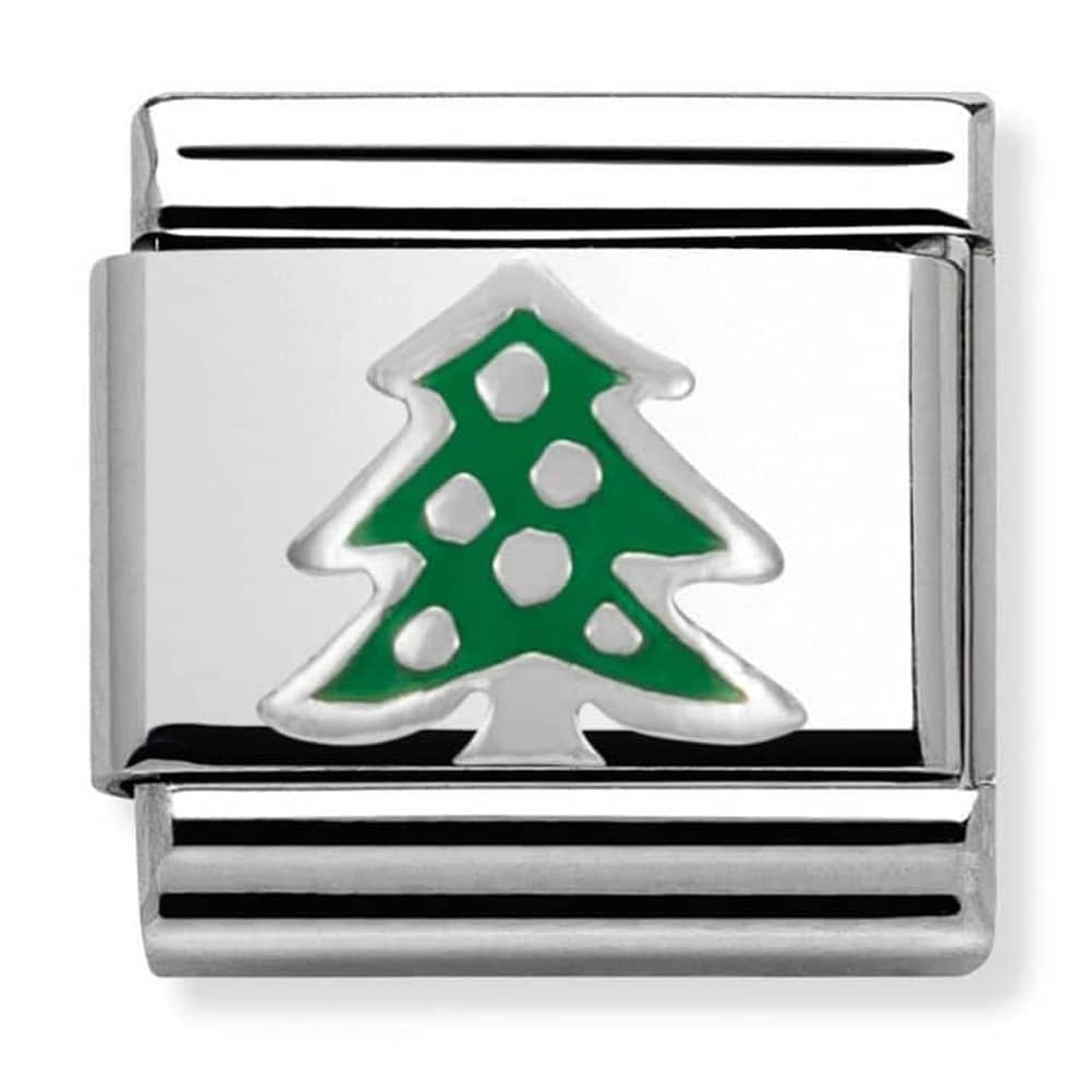NOMINATION Charm Enamel Christmas Tree 330204-08