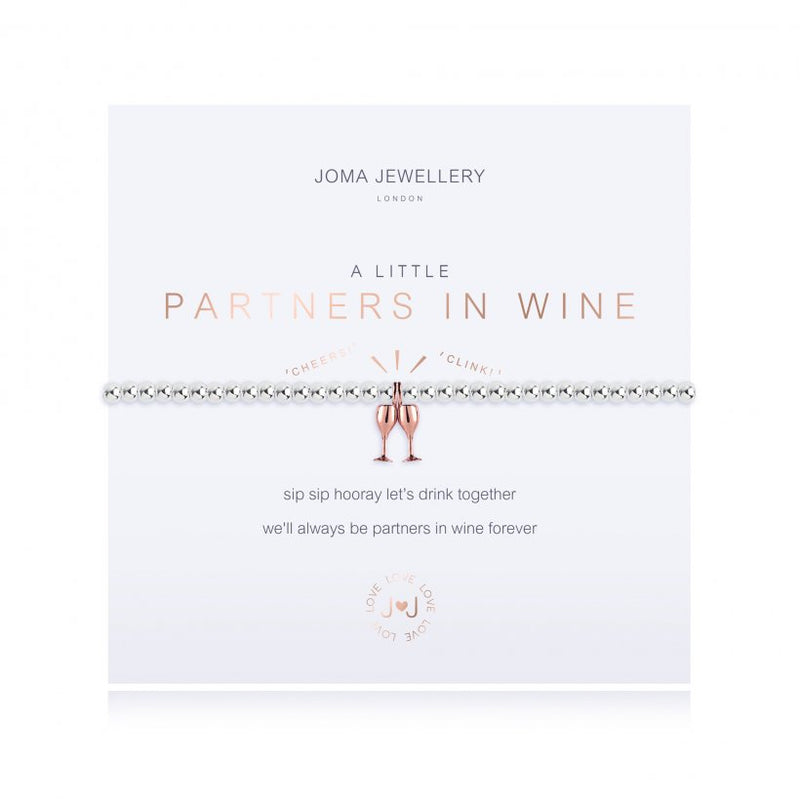 Joma Bracelet A Little Partners In Wine Bracelet 3212