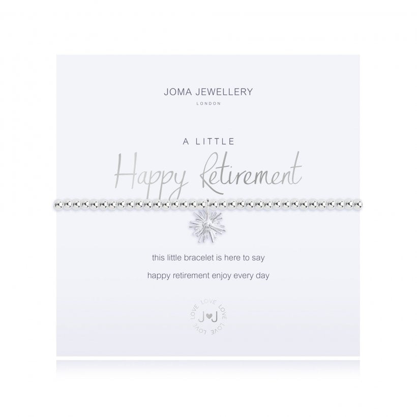 Joma Jewellery A Little Happy Retirement Bracelet 3218