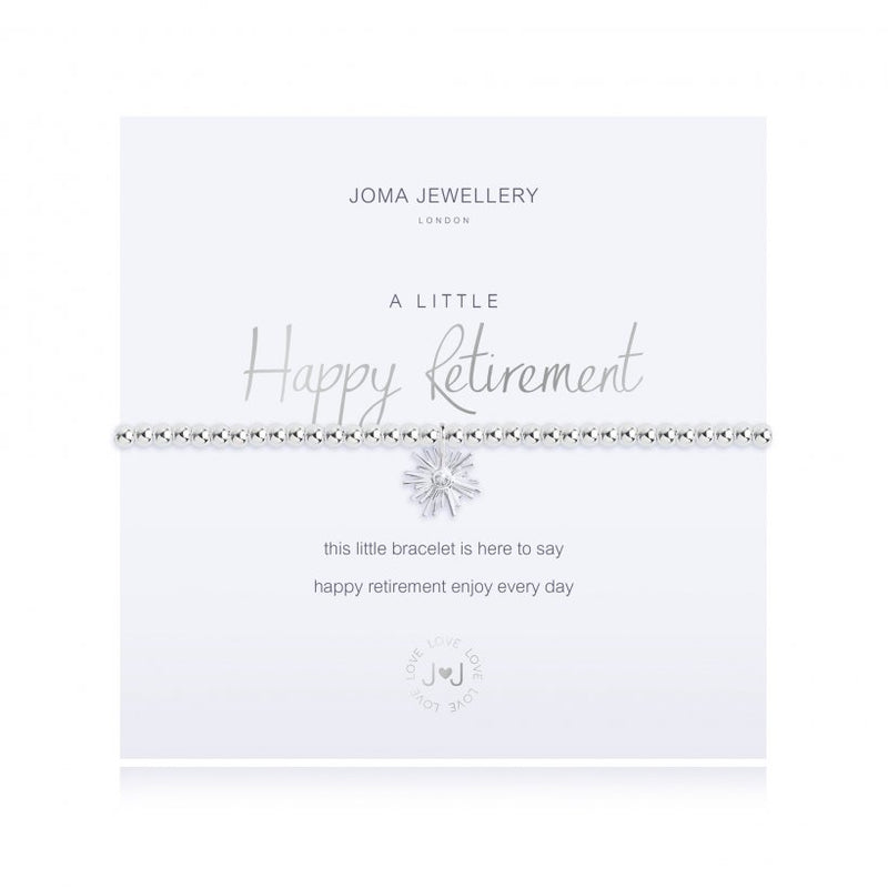 Joma Jewellery A Little Happy Retirement Bracelet 3218