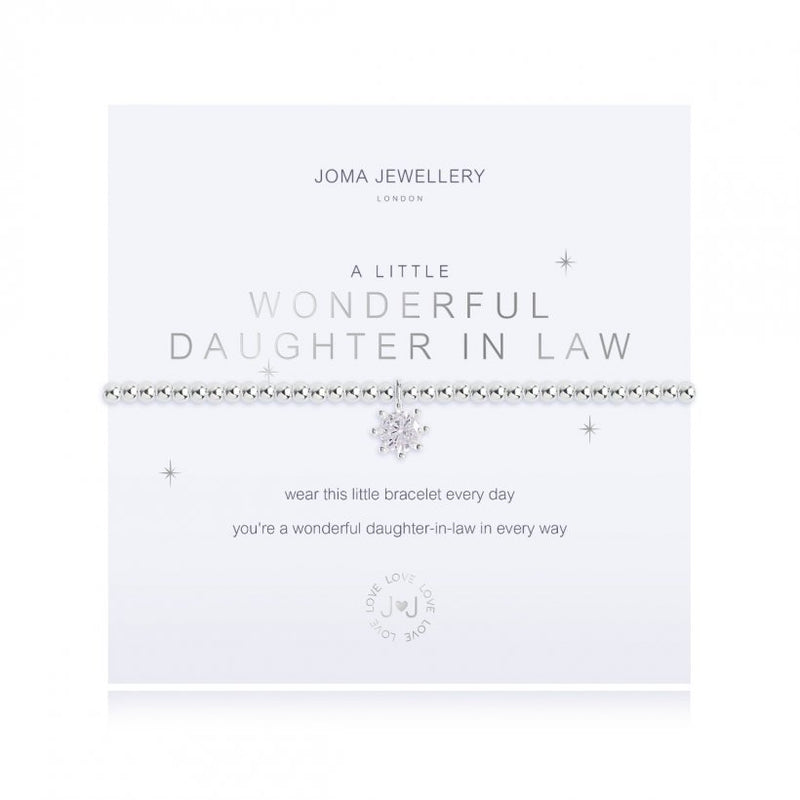 Joma Jewellery A Little Wonderful Daughter In Law Bracelet 3222