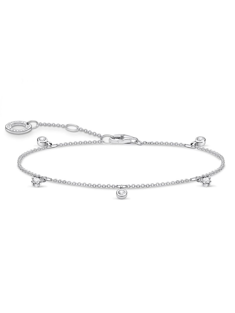 Thomas Sabo Bracelet white stones silver A1998-051-14-L19v