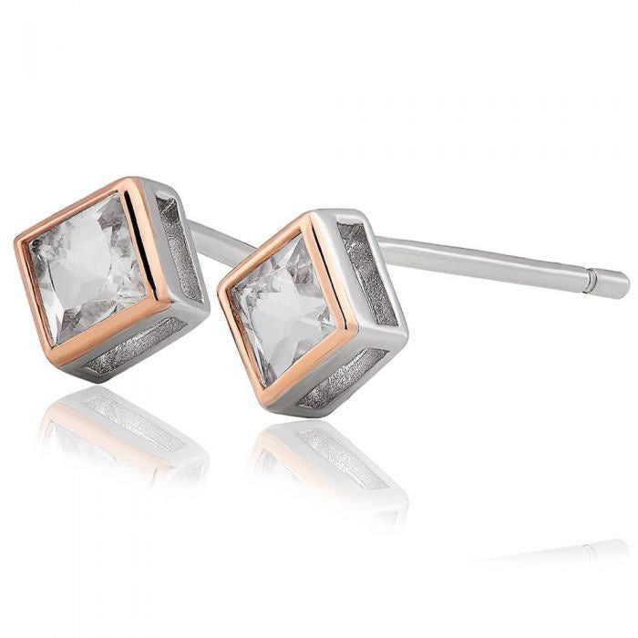 Clogau Welsh Royalty Topaz Stud Earrings 3SQAE2