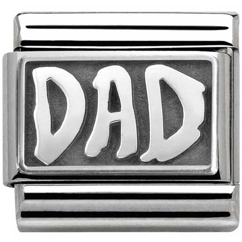 Nomination Silver Dad Charm 330102-30