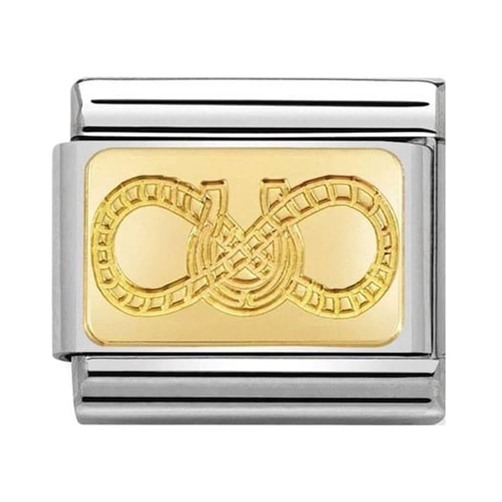 NOMINATION Charm SYMBOLS Gold 750 Horseshoe knot