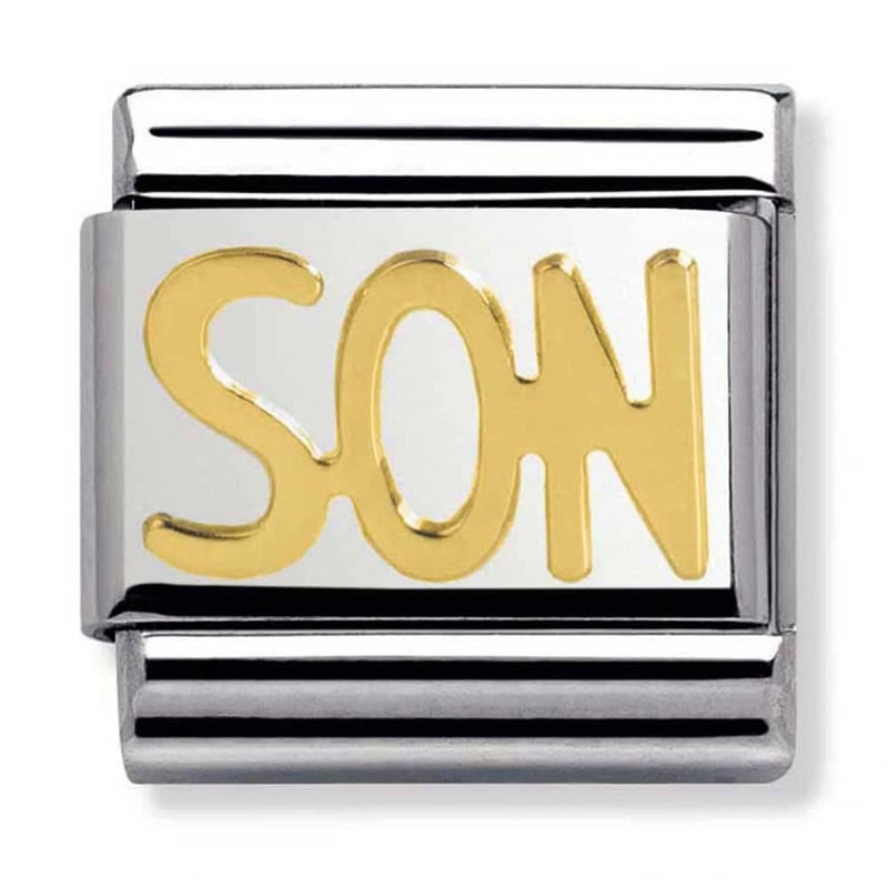 Nomination Gold Son Charm 030107-26