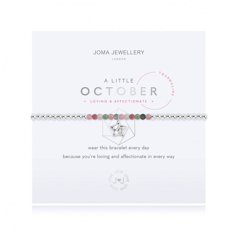 Joma Jewellery A Little Birthstone October Tourmaline 3469