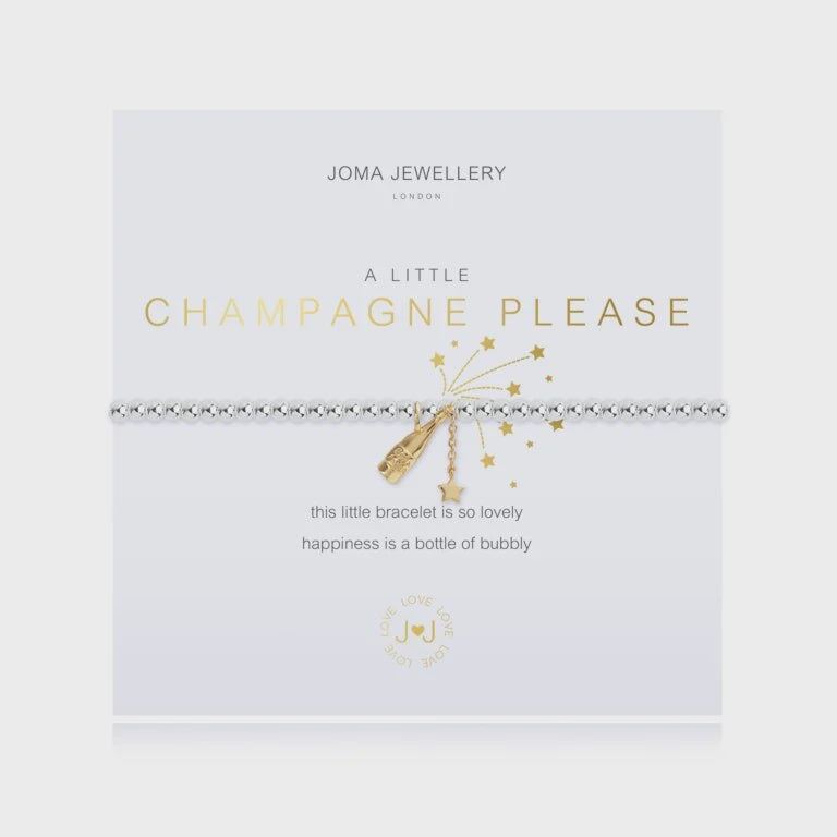 Joma Jewellery A Little Champagne Please Bracelet 3799