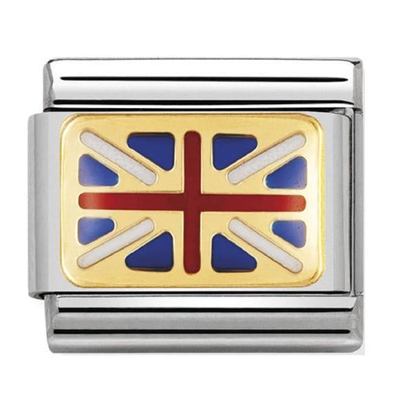 Nomination Gold Great Britain Flag 030234-06